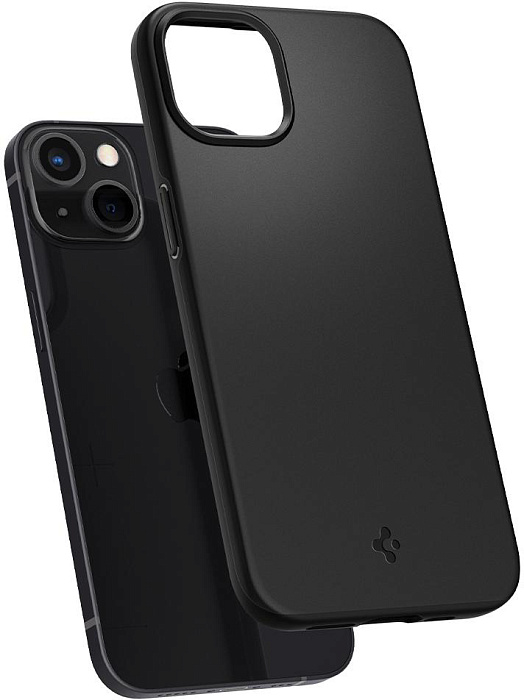 Купить Чехол Spigen Thin Fit (ACS04788) для iPhone 14 (Black) 1207422